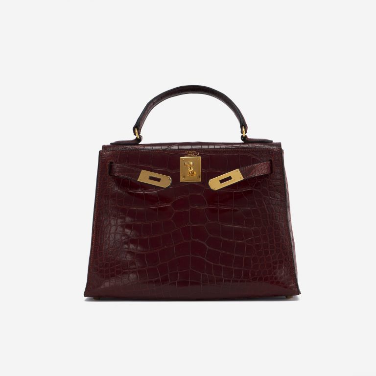 Hermès Kelly 28 Alligator Rouge H