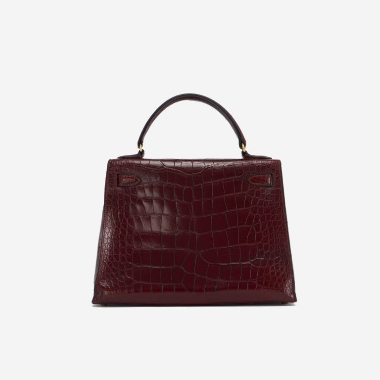 Hermès Kelly 28 Alligator Rouge H