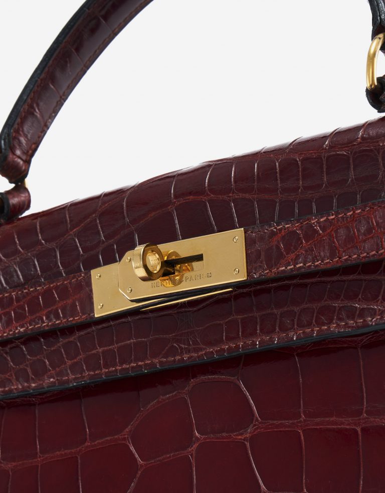 Hermès Kelly 28 Alligator Rouge H