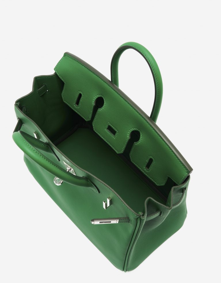 A pre-loved Hermès Birkin 25 Swift Cactus on SACLÀB