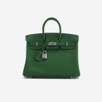 A pre-loved Hermès Birkin 25 Swift Cactus on SACLÀB