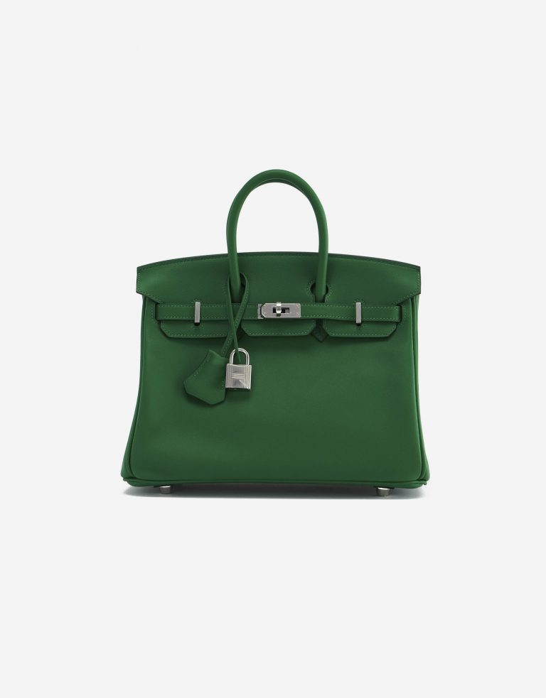 A pre-loved Hermès Birkin 25 Swift Cactus on SACLÀB