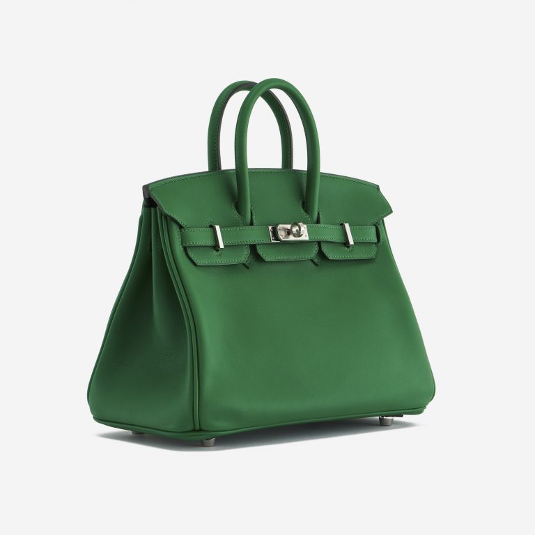 A pre-loved Hermès Birkin 25 Swift Cactus on SACLÀB