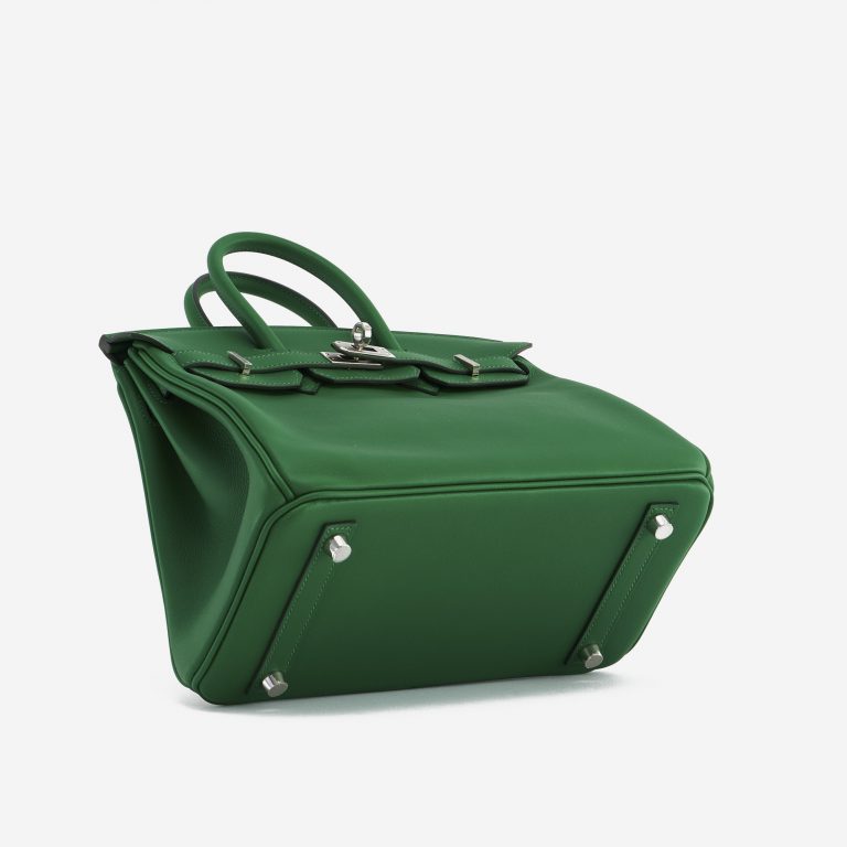 A pre-loved Hermès Birkin 25 Swift Cactus on SACLÀB
