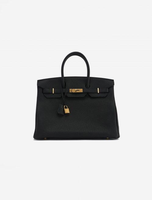 A pre-loved Hermès Birkin 35 Togo Black on SACLÀB