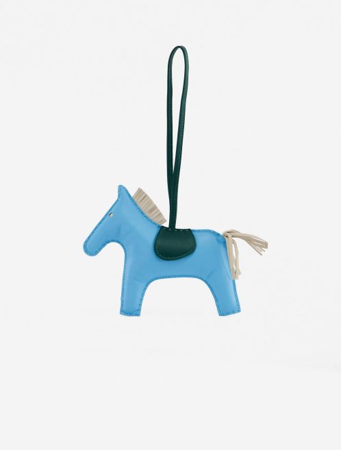 Pre-owned Hermès bag Rodeo Medium Swift Blue Blue | Sell your designer bag on Saclab.com