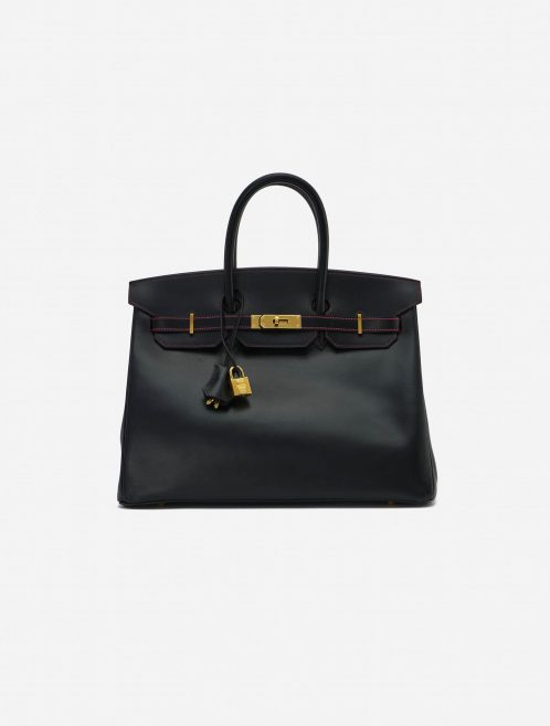 Hermès Birkin 35 Box Black / Rouge H