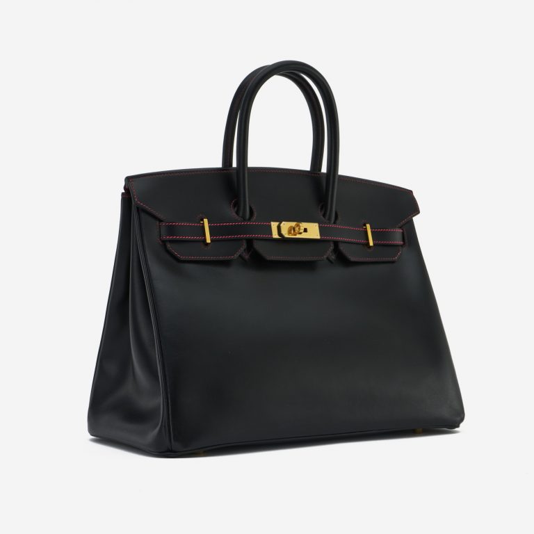 Hermès Birkin 35 Box Black / Rouge H