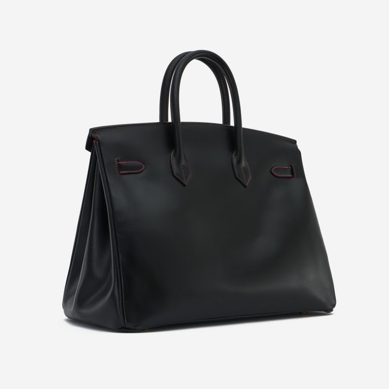 Hermès Birkin 35 Box Black / Rouge H