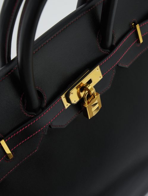 Hermès Birkin 35 Box Black / Rouge H