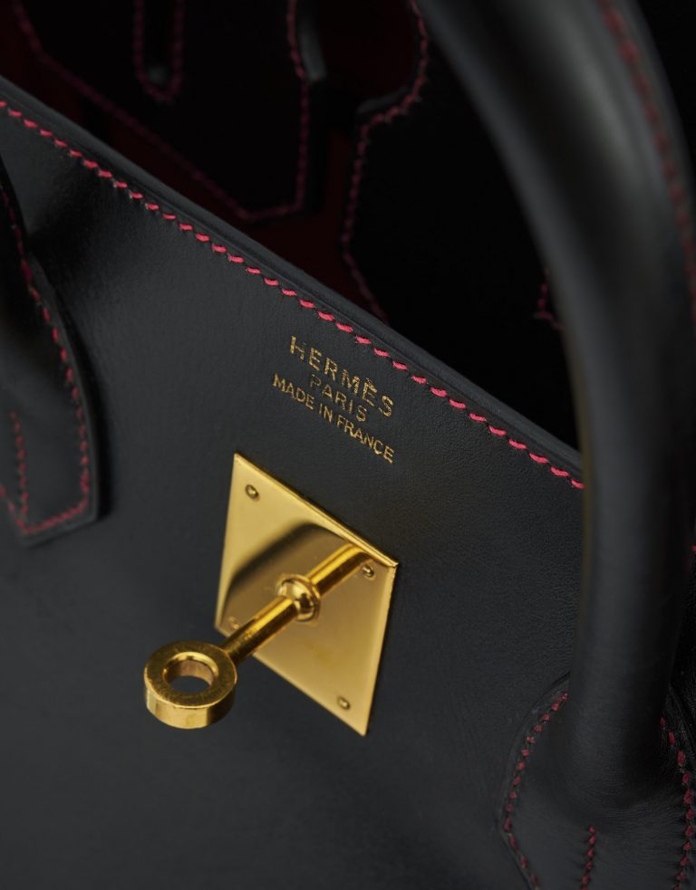 Hermès Birkin 35 Box Black / Rouge H
