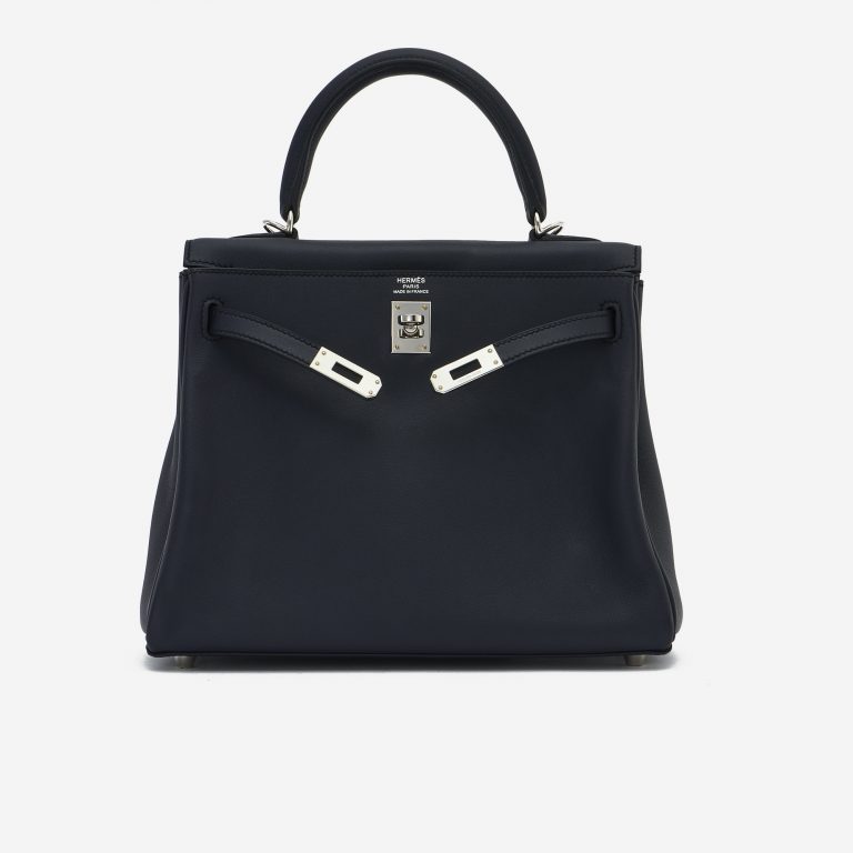 Hermès Kelly 25 Swift Blue Indigo