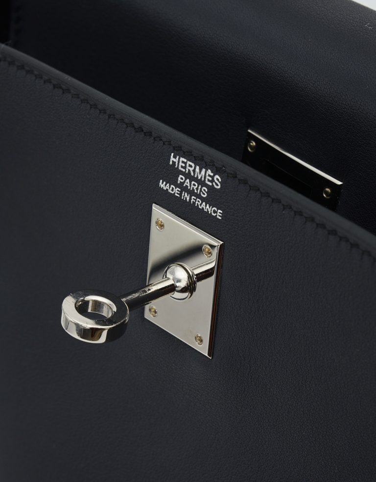 Hermès Kelly 25 Swift Blue Indigo