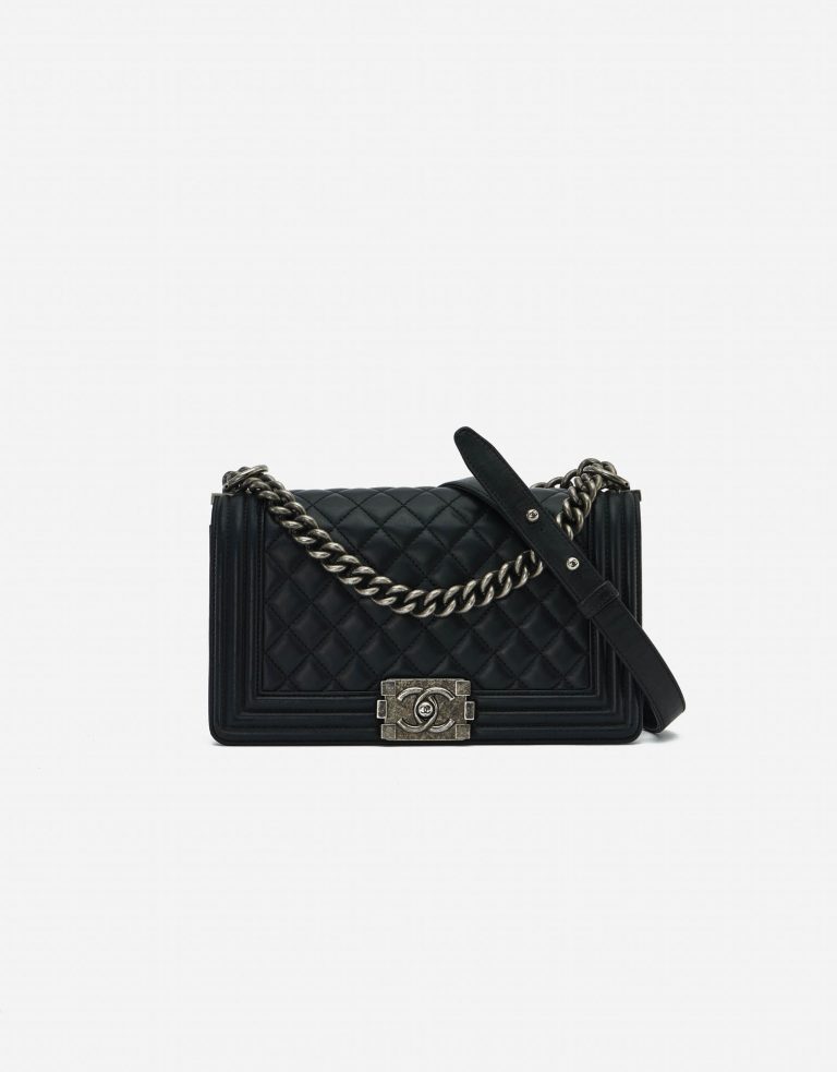 Chanel Boy Medium Lamb Black
