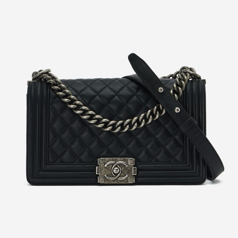 Chanel Boy Medium Lamb Black