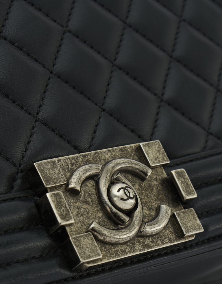 Chanel Boy Medium Lamb Black