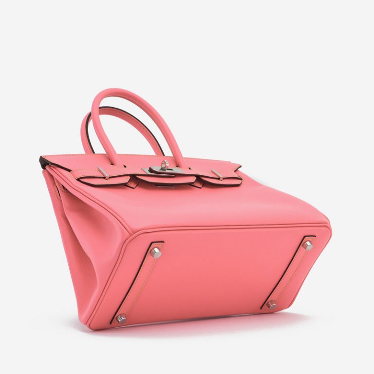 Hermès Birkin 30 HSS Epsom Rose Confetti / Gris Mouette / Jaune Poussin