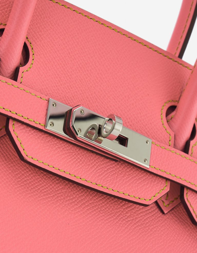 Hermès Birkin 30 HSS Epsom Rose Confetti / Gris Mouette / Jaune Poussin