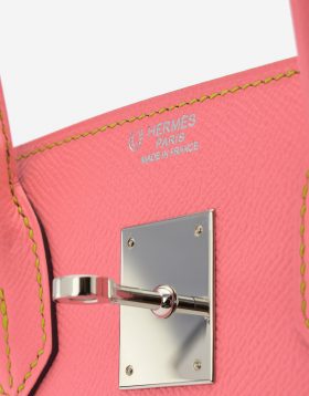 Hermès Birkin 30 HSS Epsom Rose Confetti / Gris Mouette / Jaune Poussin
