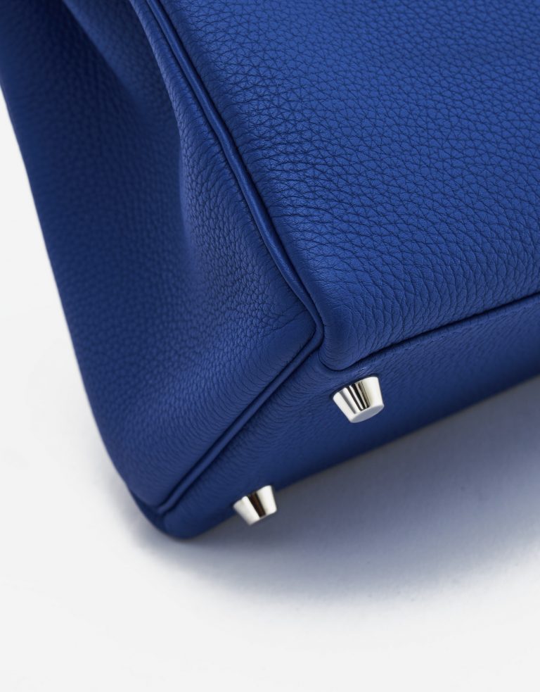 Hermès Kelly 28 Togo Au Trot Bleu Electrique / Indigo / Lime / Vert Fonce