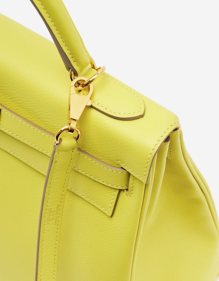 Hermès Kelly 32 Evercolor Lime