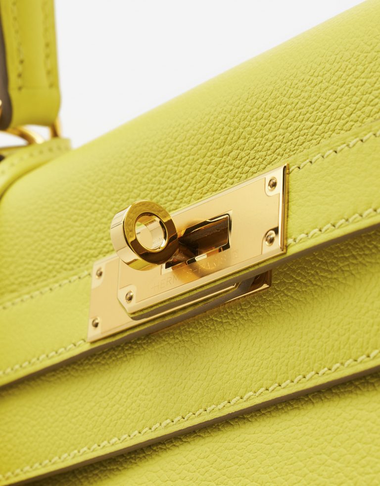 Hermès Kelly 32 Evercolor Lime