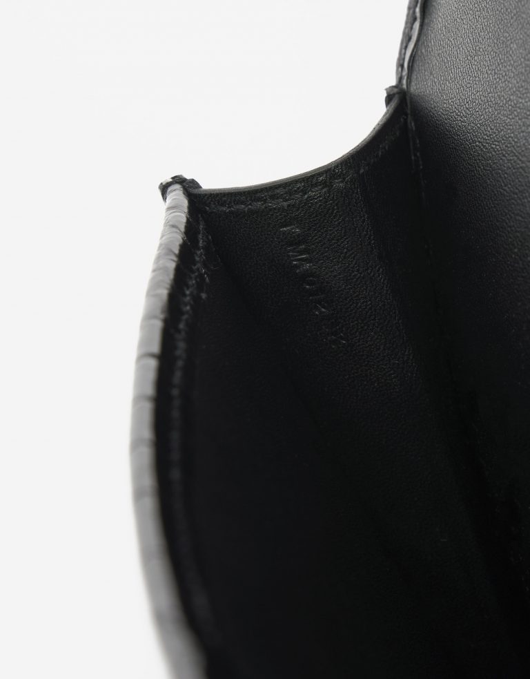 Hermès Jig Elan Crocodile Porosus Black