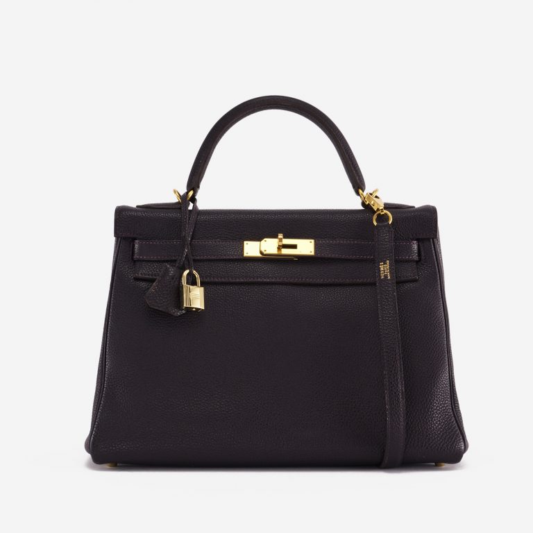 Hermès Kelly 32 Togo Raisin