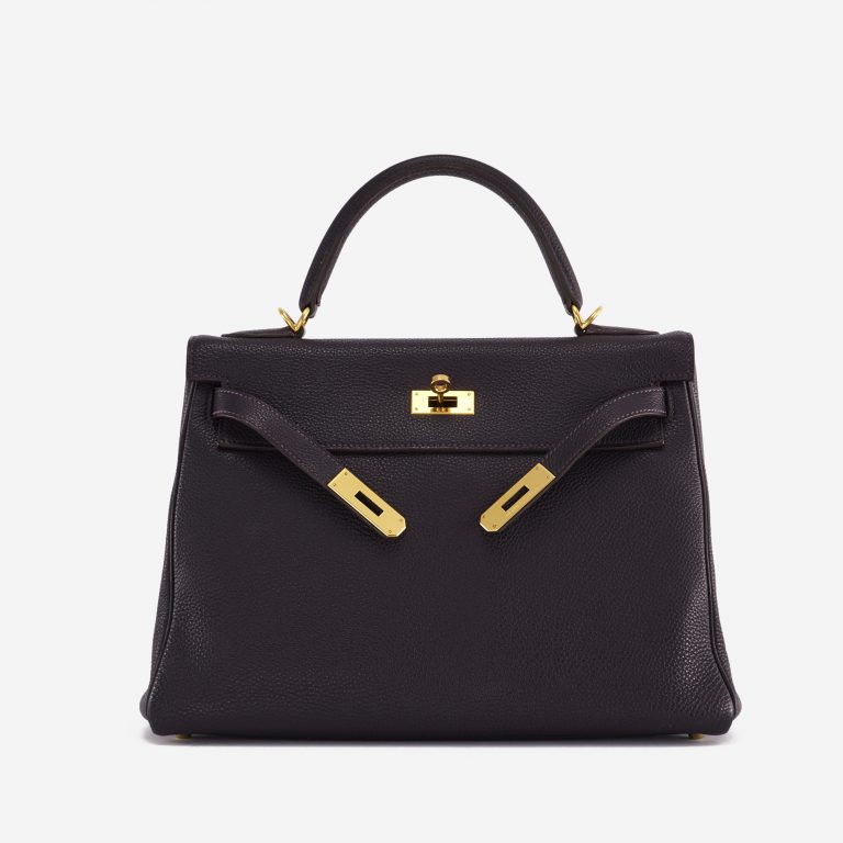 Hermès Kelly 32 Togo Raisin