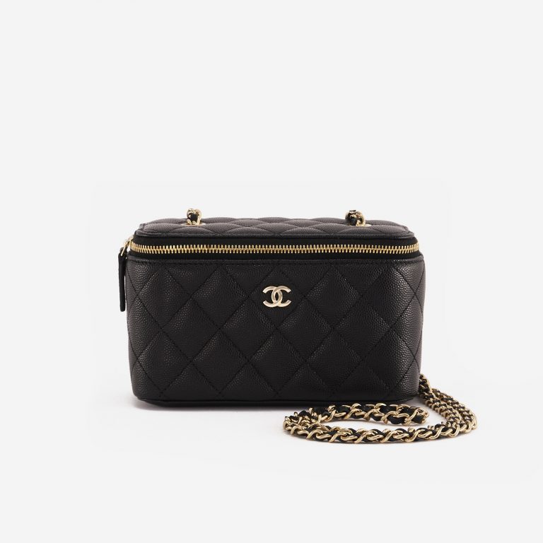 Chanel Vanity Small Caviar Black