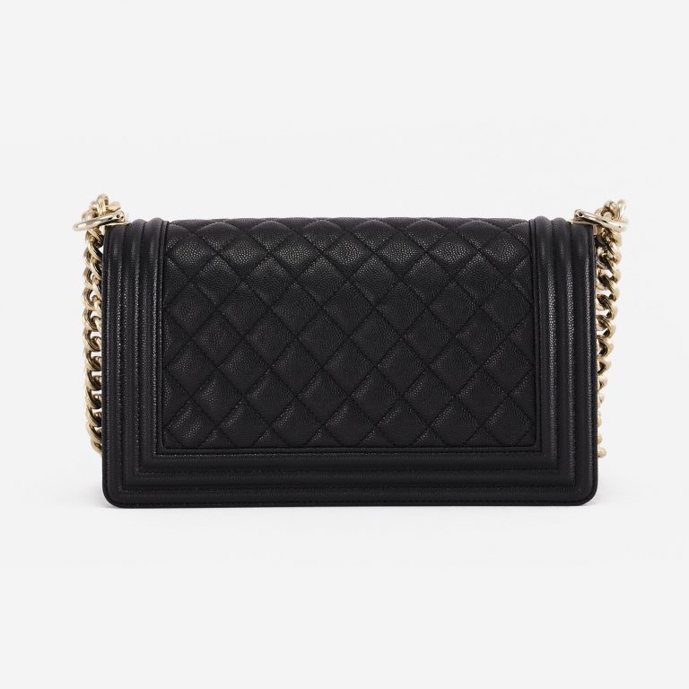 Chanel Boy Medium Caviar Black