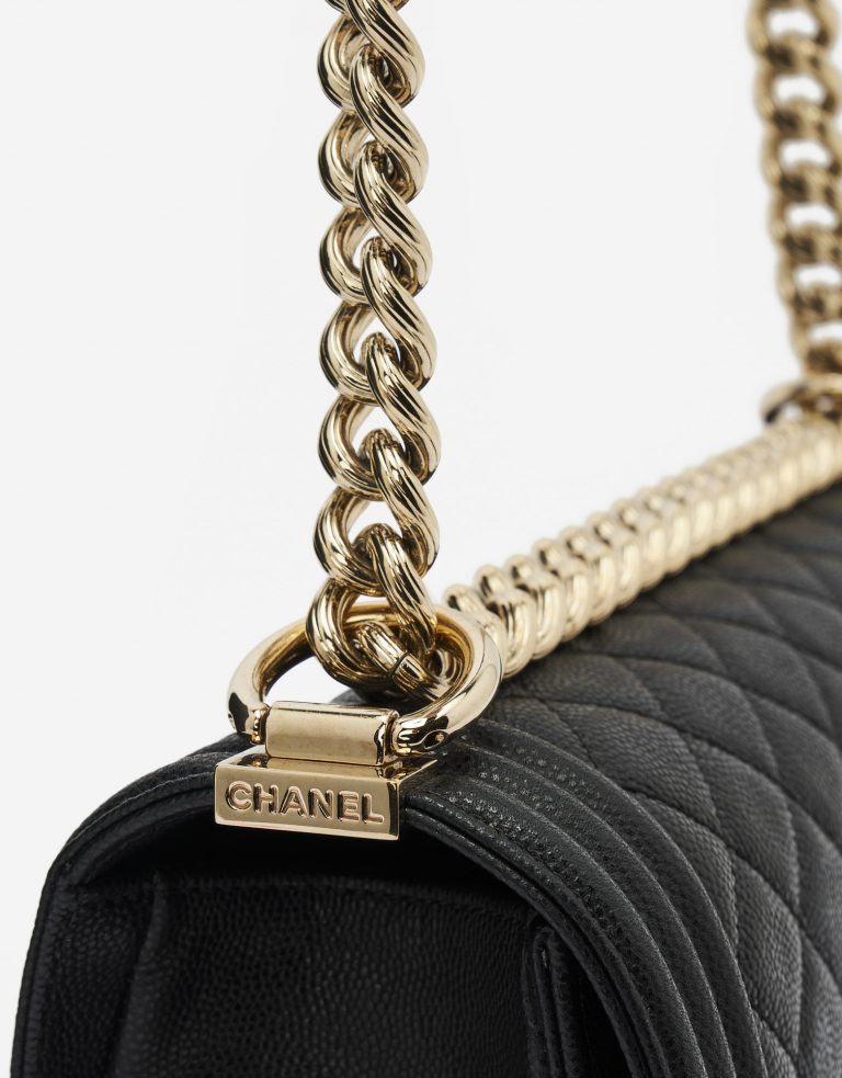 Chanel Boy Medium Caviar Black