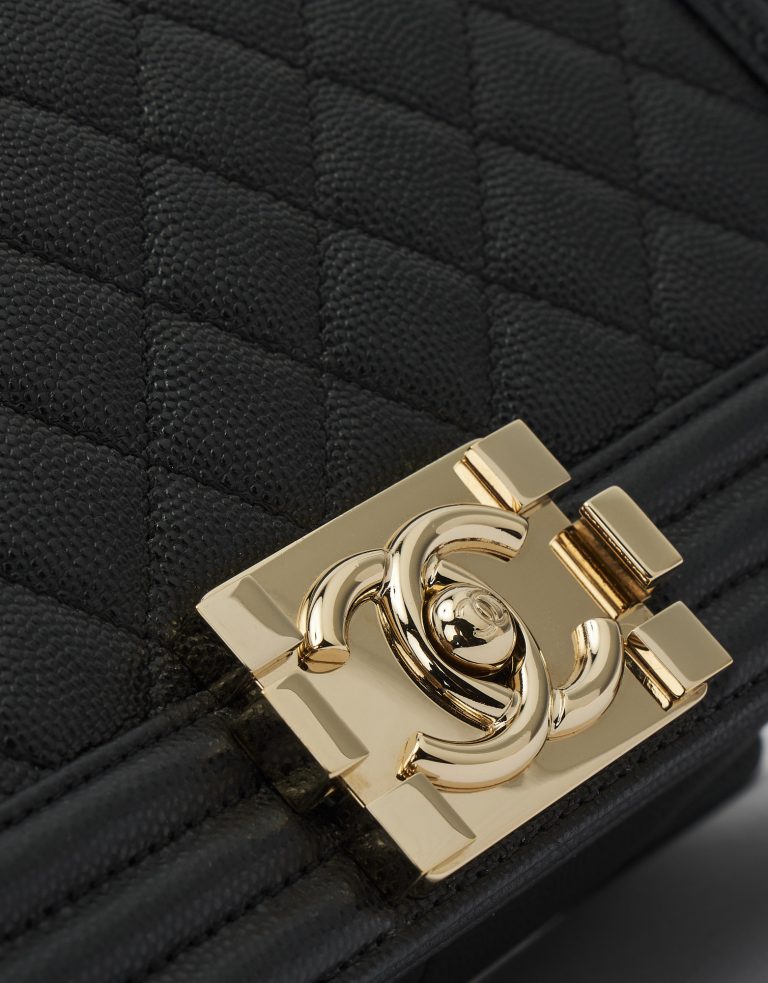 Chanel Boy Medium Caviar Black
