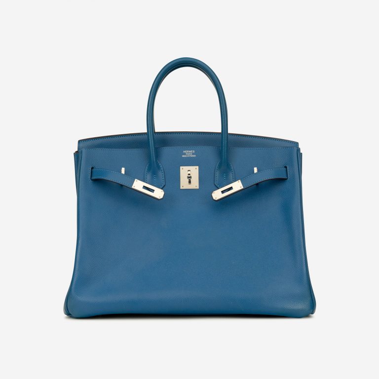 Hermès Birkin 35 Epsom Bleu Mykonos