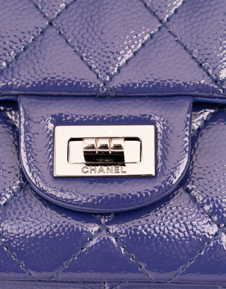 Pre-owned Chanel bag 2.55 226 Patent Caviar Blue Blue | Sell your designer bag on Saclab.com