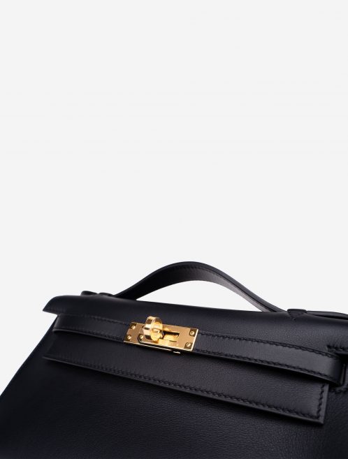 Hermès Kelly Pochette Swift Black