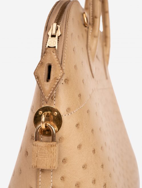 Hermès Bolide 27 Ostrich Beige