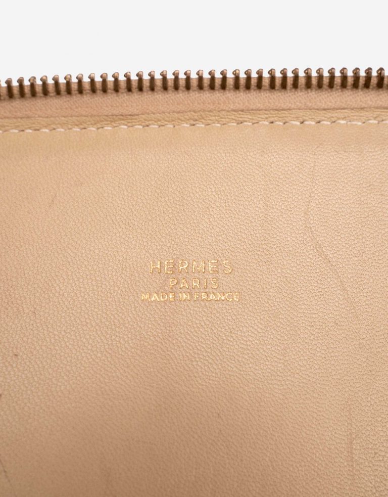Hermès Bolide 27 Ostrich Beige