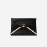 Chanel Clutch Lamb Black