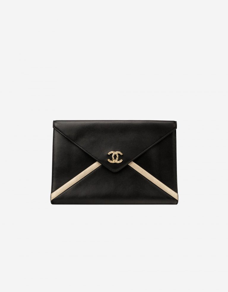 Chanel Clutch Lamb Black