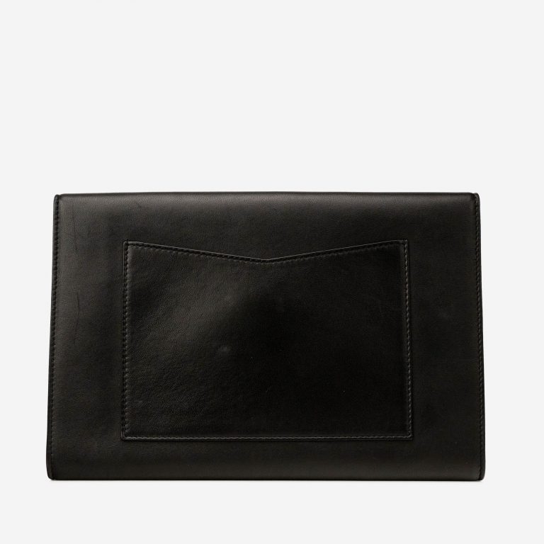 Chanel Clutch Lamb Black