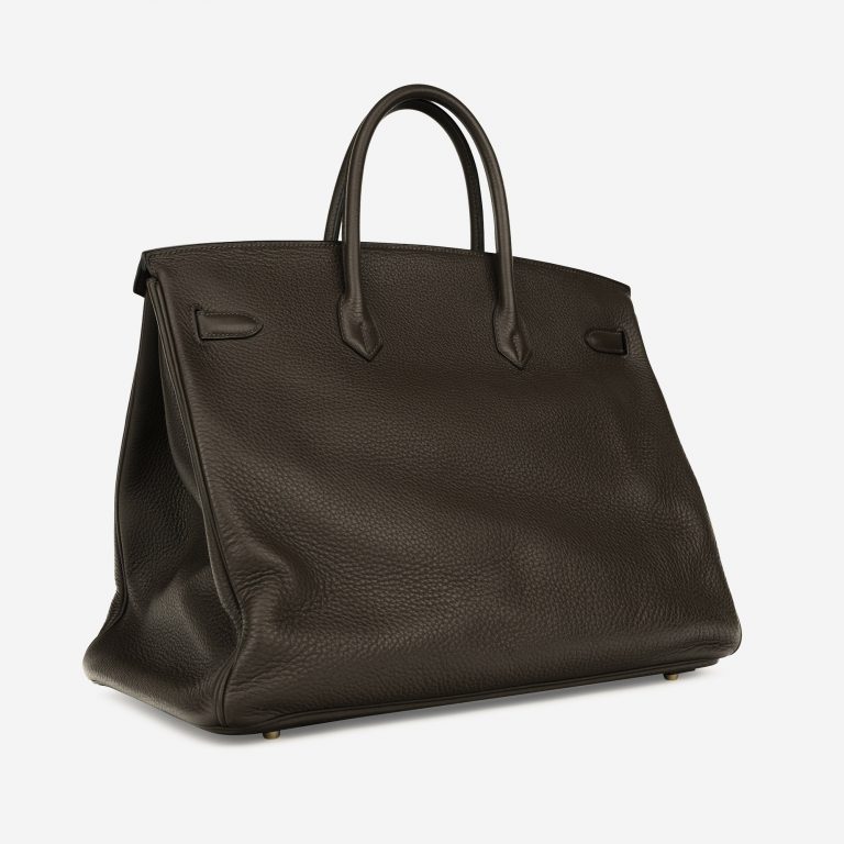 Hermès Birkin 40 Taurillon Clemence Vert Bronze