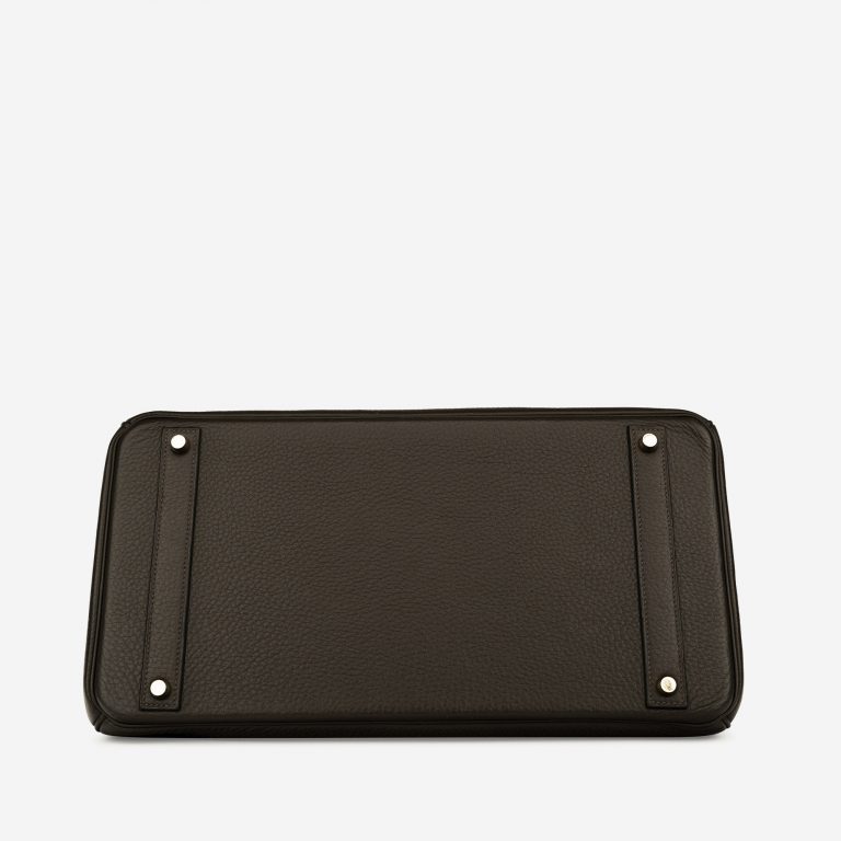 Hermès Birkin 40 Taurillon Clemence Vert Bronze