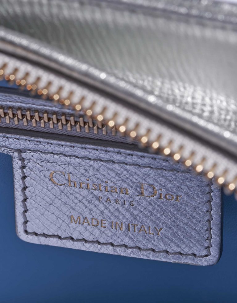 Dior Lady Medium Calf Silver