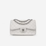 Chanel Timeless Jumbo Caviar White