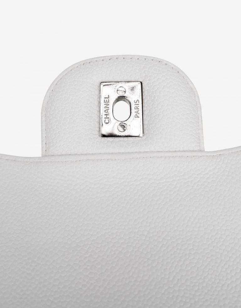 Chanel Timeless Jumbo Caviar White