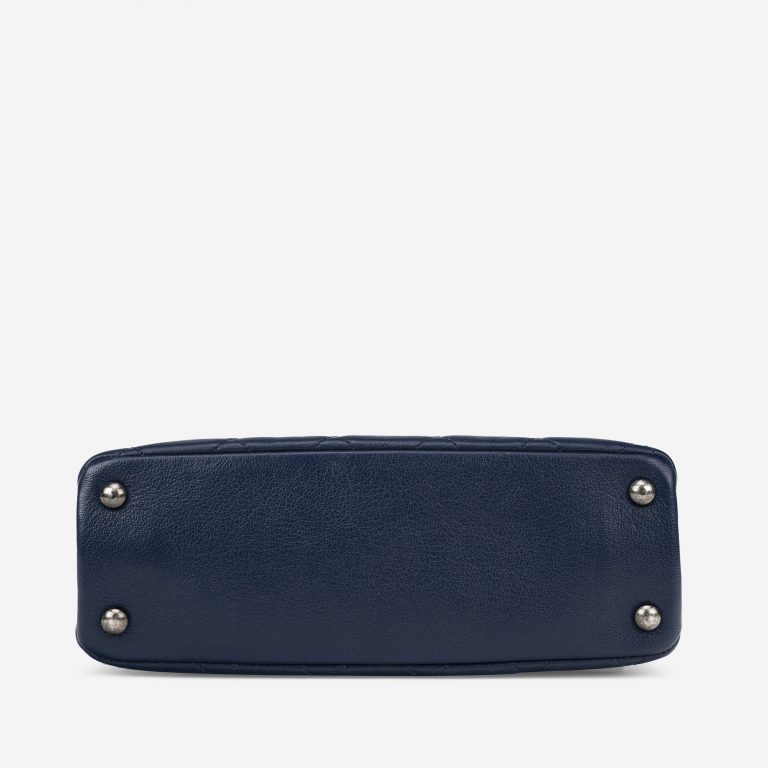 Chanel Shopper Small Chevre Blue