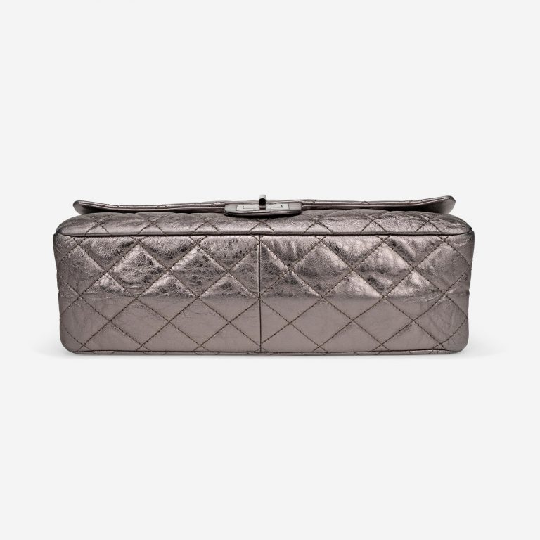 Chanel 2.55 227 Lamb Silver