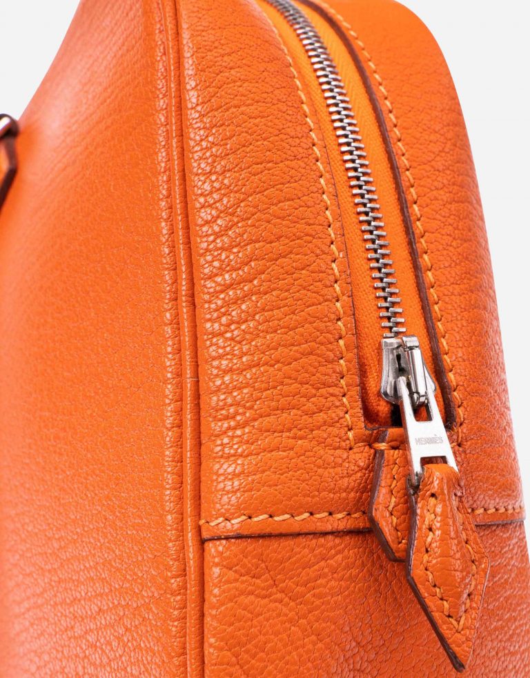 Pre-owned Hermès bag Plume Chevre Orange Orange | Sell your designer bag on Saclab.com