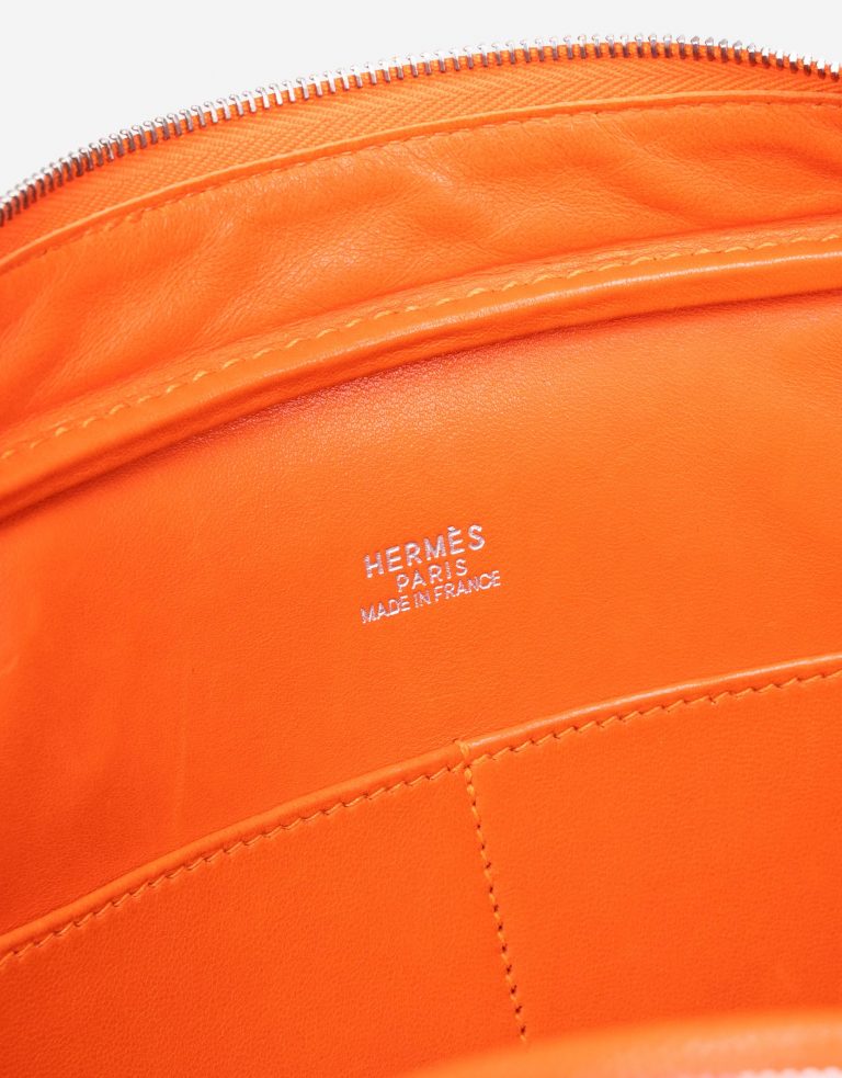 Pre-owned Hermès bag Plume Chevre Orange Orange | Sell your designer bag on Saclab.com